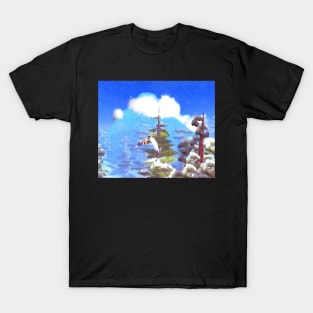 Hight mountain in a perfect world - 海特山在一个完美的世界 T-Shirt